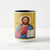 Jezus Christus zoon van God Mok (Midden)