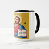 Jezus Christus zoon van God Mok (Voorkant rechts)
