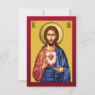 Jezus Christus zoon van God nieuw Bedankkaart