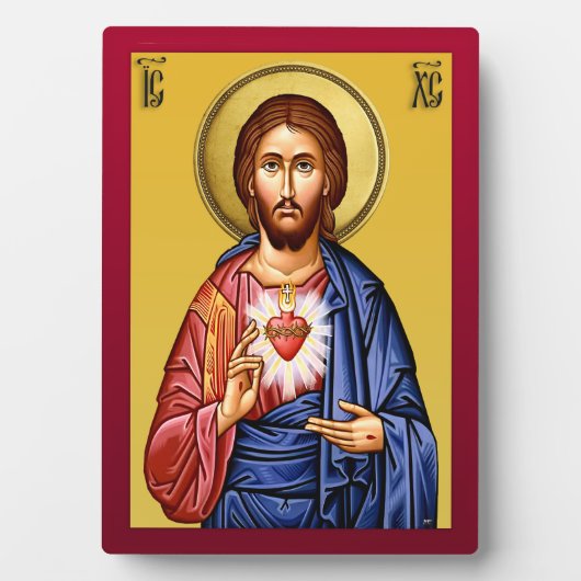 Jezus Christus Zoon van God nieuw Fotoplaat (voorkant)