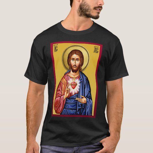 Jezus Christus Zoon van God nieuw T-shirt (Voorkant)