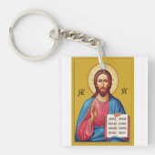 Jezus Christus zoon van God Sleutelhanger (voorkant)