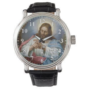 Jezus Christus zou je naar de Tijd kijken - Jezus Horloge