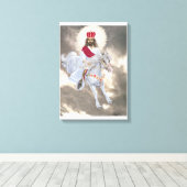 Jezus Christus's tweede komst Canvas Afdruk (Insitu (Houten vloer))