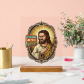 Jezus Cloud Opslag Vol Waarschuwing Betaalmuur Tec Acryl Bord (Huwelijk)
