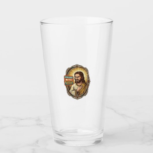 Jezus Cloud Opslag Vol Waarschuwing Betaalmuur Tec Glas (Voorkant)