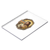 Jezus Cloud Opslag Vol Waarschuwing Betaalmuur Tec Notitieboek (Linkerzijde)