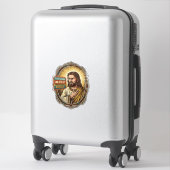 Jezus Cloud Opslag Vol Waarschuwing Betaalmuur Tec Sticker (Koffer)