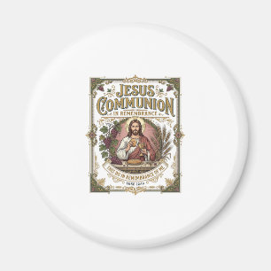 Jezus Communie Jezus Communie Christelijk Geloof V Magneet