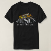 Jezus Cross Christus redde mijn levensprijsopgave  T-shirt (Design voorkant)
