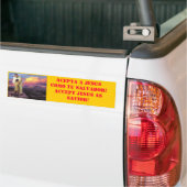 Jezus Cross Salvation, ACEPTA A JESUS COMO TU S... Bumpersticker (Op Truck)