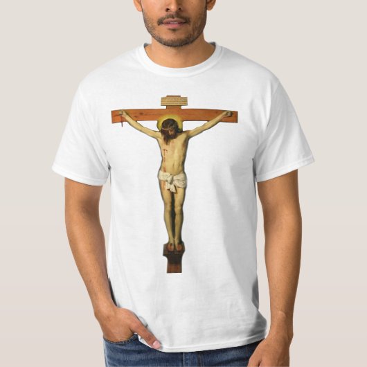 Jezus Crucifix Passie van Christus T-Shirt (Voorkant)