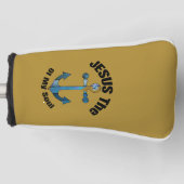 JEZUS DE ANKER VAN MIJN ZIEL GOLFHEADCOVER (Voorkant)