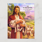 Jezus De Briefkaarten van de paaspaasschilderd (Voorkant)