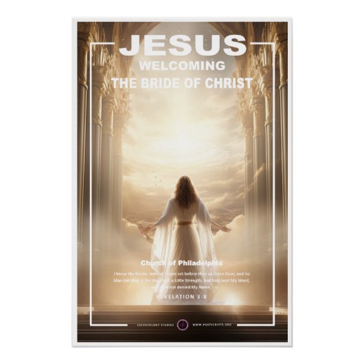 Jezus - De bruid verwelkomen Perfect Poster (Voorkant)