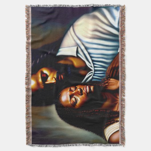 Jezus de Comforter Christelijke Drow Blanket Deken (Voorkant Verticaal)