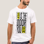 Jezus de deur t-shirt (Voorkant)