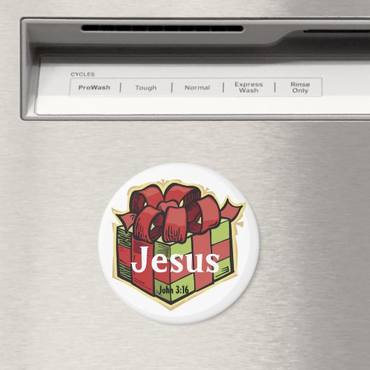 Jezus de Gift die het blijft geven Magneet (Insitu (Vaatwasser))