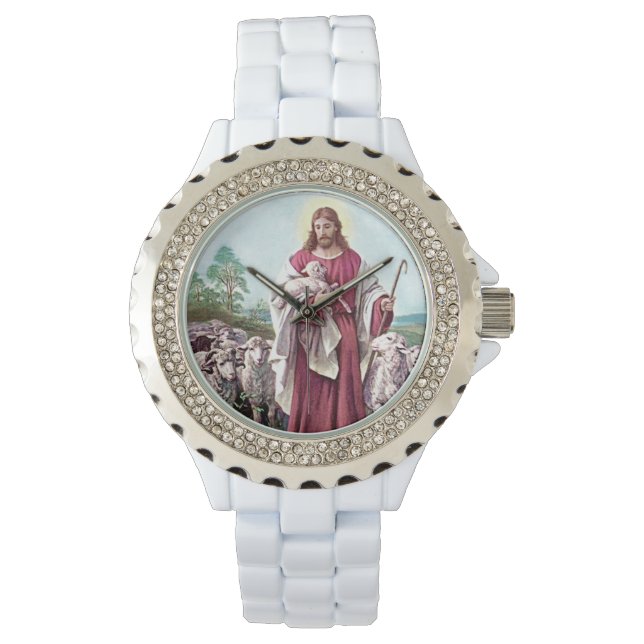 Jezus, de goede herder horloge (Voorkant)