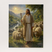 Jezus de Goede Herder in Golden Valley Legpuzzel (Verticaal)
