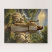 Jezus de Goede Herder in Golden Valley Legpuzzel (Horizontaal)