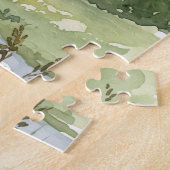 Jezus de Goede Herder Legpuzzel (Zijkant)