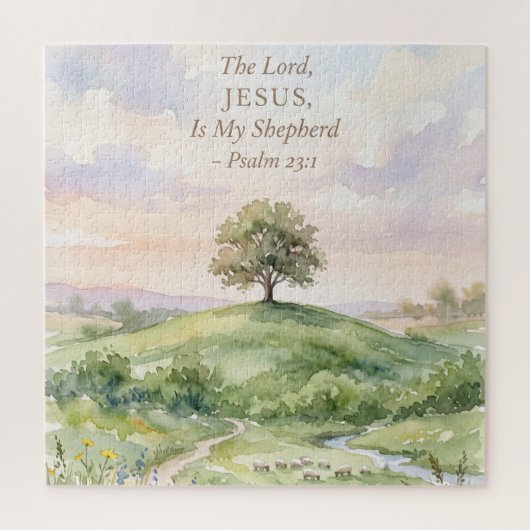 Jezus de Goede Herder Legpuzzel (Verticaal)