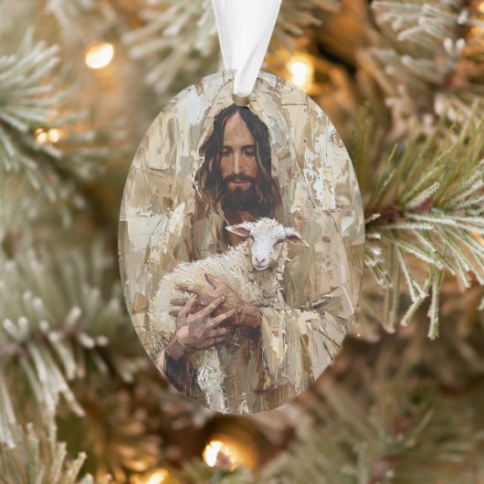 Jezus de Goede Herder met het Lam Ornament (Boom)
