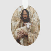 Jezus de Goede Herder met het Lam Ornament (voorkant)