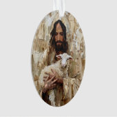 Jezus de Goede Herder met het Lam Ornament (voorkant)