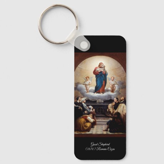 Jezus de Goede Herder Sleutelhanger (Voorkant)