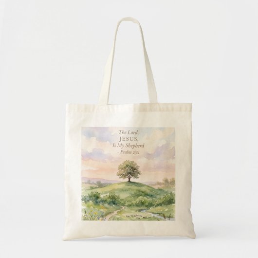Jezus de Goede Herder Tote Bag (Voorkant)