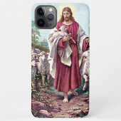 Jezus, de Goede Shepherd iPhone Hoesje (Achterkant)