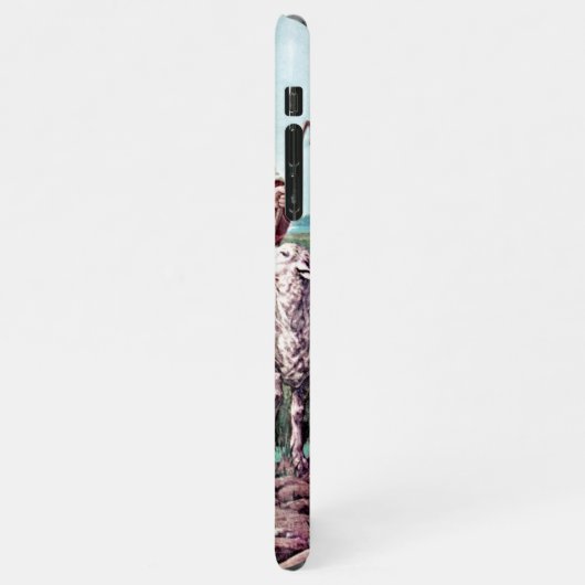 Jezus, de Goede Shepherd iPhone Hoesje (Linkerkant)