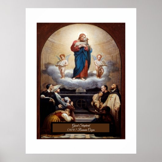 Jezus de Good Shepherd Poster (Voorkant)