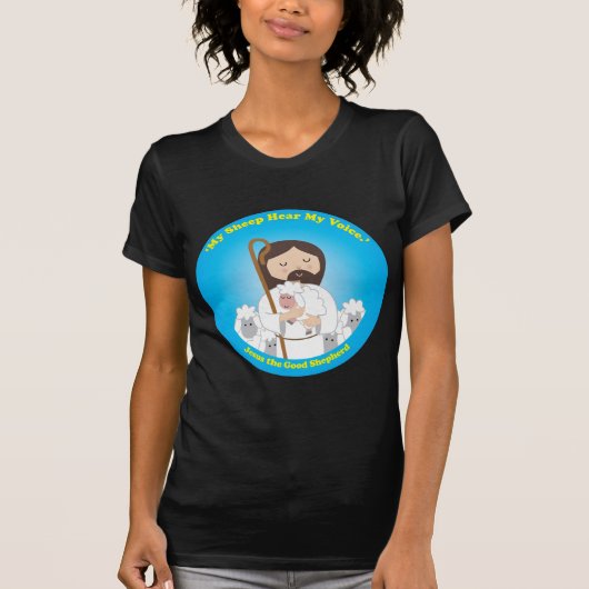 Jezus de Good Shepherd T-shirt (Voorkant)
