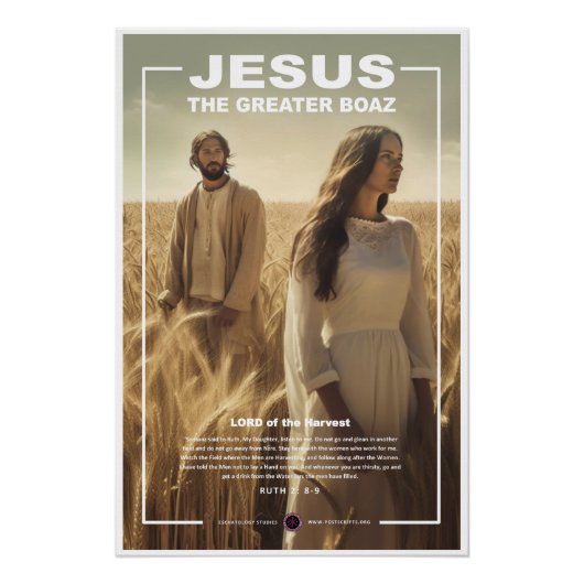 Jezus - De Grote Boaz Perfect Poster (Voorkant)