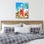 Jezus de herder canvas afdruk (Insitu (Slaapkamer))
