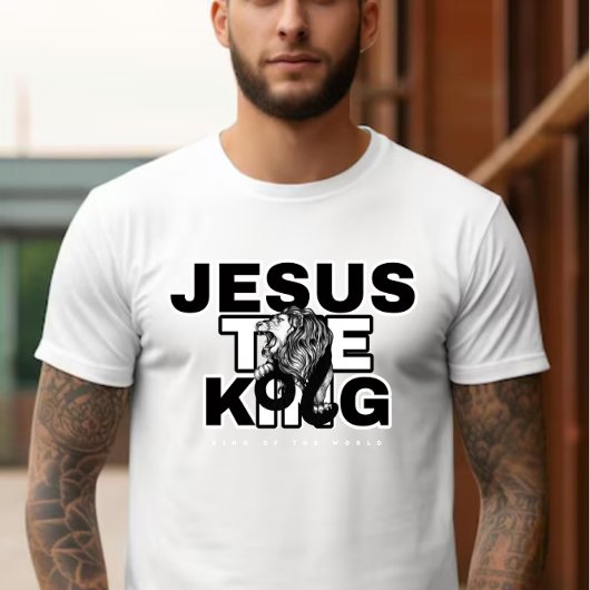 Jezus de Koning Unisex T-shirt