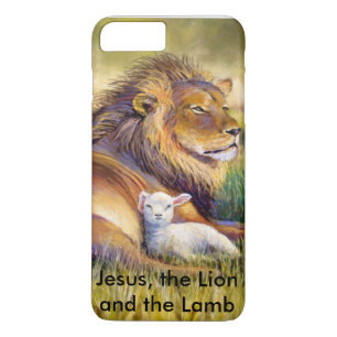 Jezus, de leeuw en de Lamb Case-Mate iPhone Case