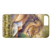 Jezus, de leeuw en de Lamb Case-Mate iPhone Case (Achterkant (Horizontaal))