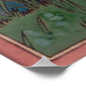 Jezus de Leon en de Lamb Poster (Hoek)