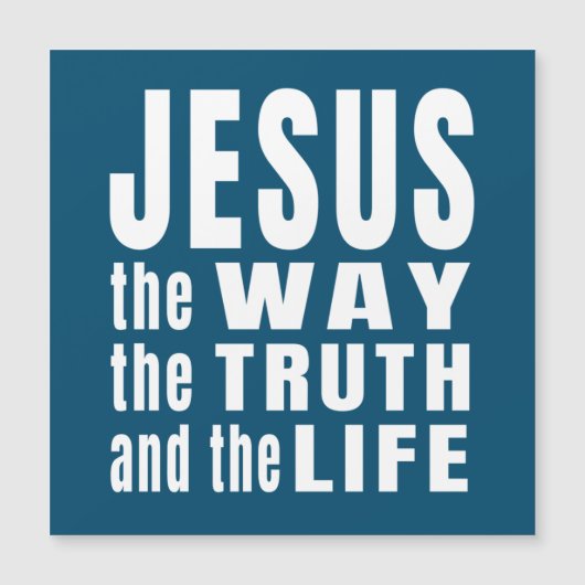 Jezus de manier waarop de waarheid en het leven (Voorkant)