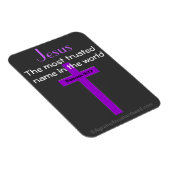 Jezus de meest vertrouwde naam magneet (Rechterzijde)