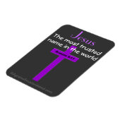 Jezus de meest vertrouwde naam magneet (Linkerzijde)