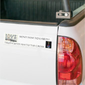 Jezus, de Messiah Bumpersticker (Op Truck)