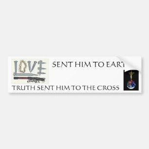 Jezus, de Messiah Bumpersticker