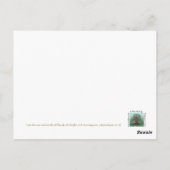 Jezus de Morning Star Briefkaart (Achterkant)