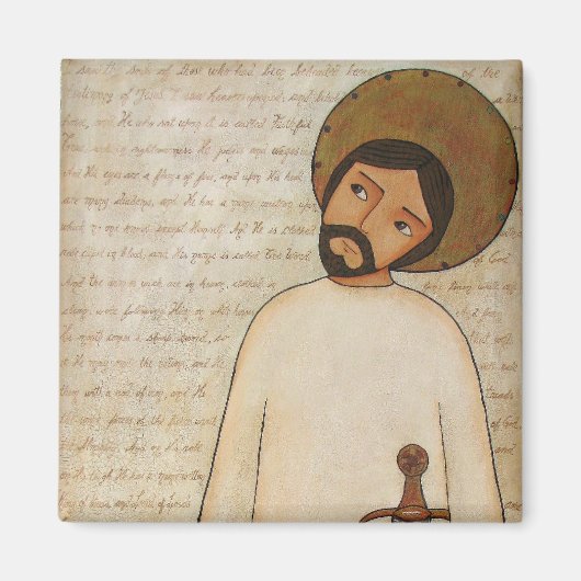 Jezus de Omega Magneet (Voorkant)