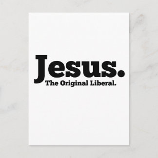 Jezus.  De originele liberaal Briefkaart
